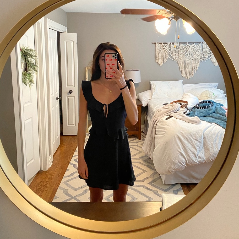 HELLO MOLLY Black Mini Dress